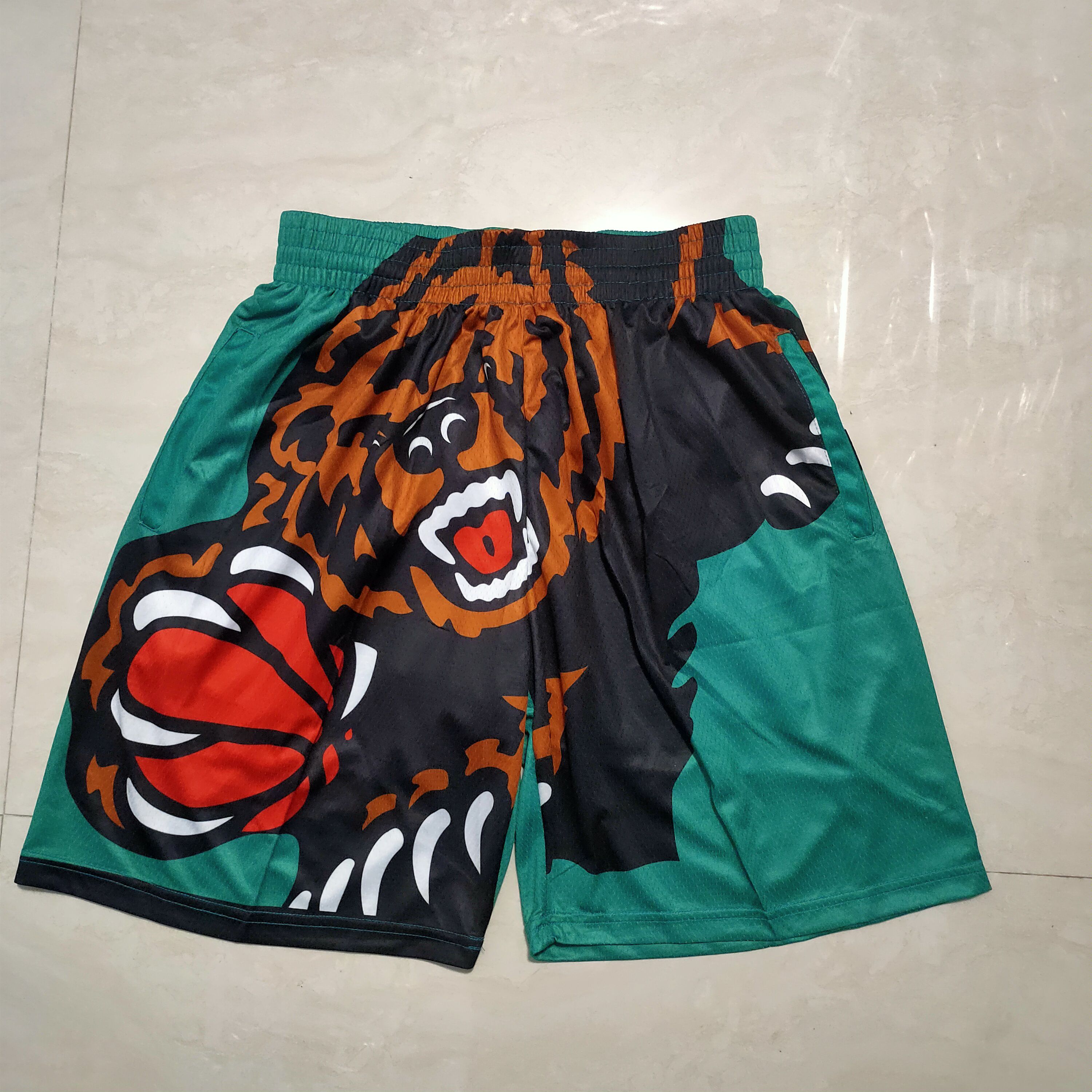 Men NBA 2021 Memphis Grizzlies Green Shorts->phoenix suns->NBA Jersey